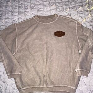 Classic Beige Crewneck Sweater